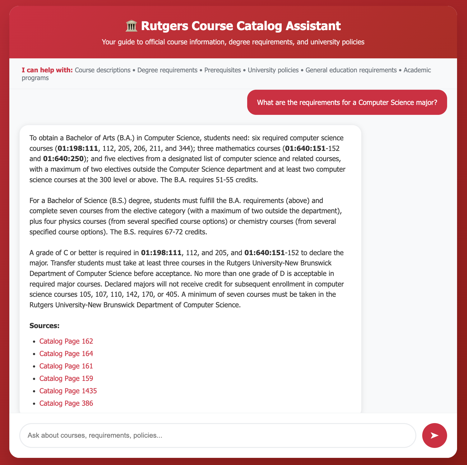 RUHelp screenshot